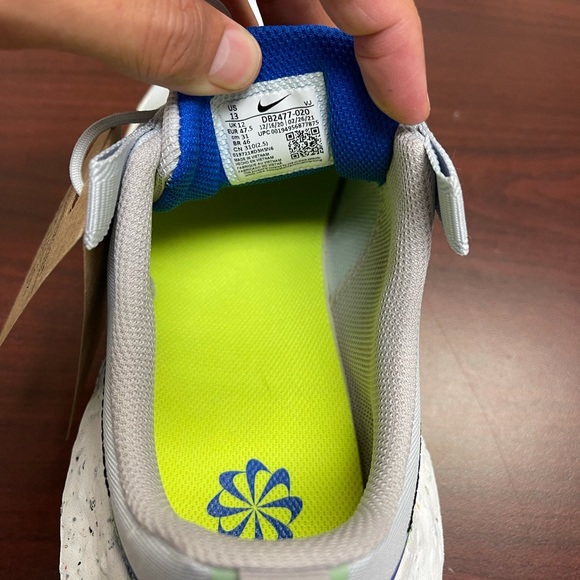 Nike Crater Impact “Grey Scream Green” NEW Size 13 - Picture 6 of 8